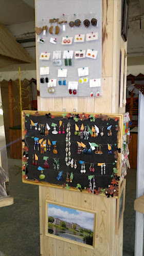 In the market “Juglas vārti” you can buy various products of the Latvian craftsmen