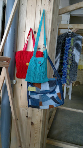 In the market “Juglas vārti” you can buy various products of the Latvian craftsmen