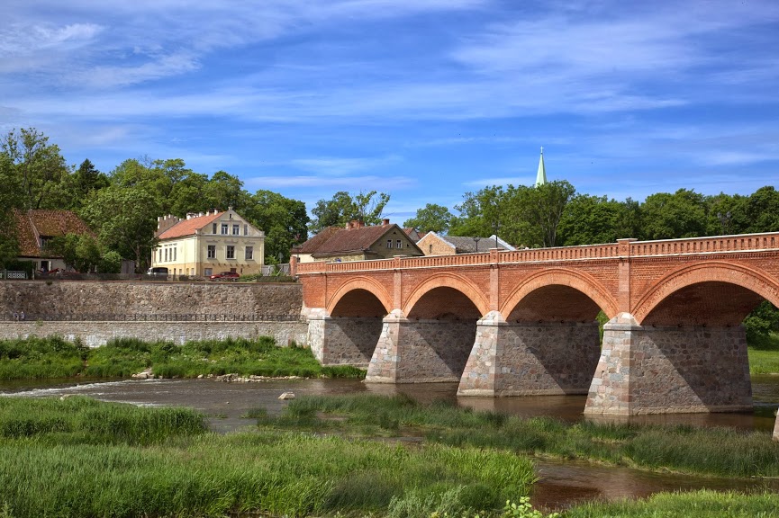 Widest brick bridges in Europe