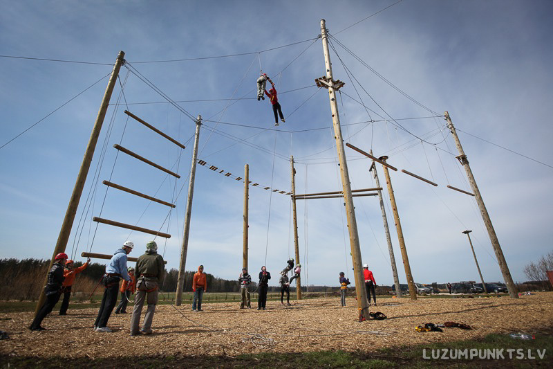 High ropes courses in Riga