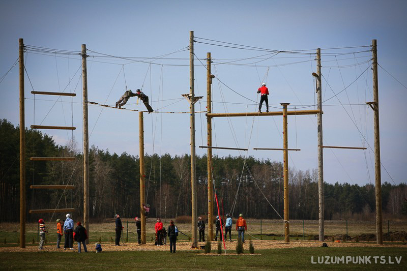 High ropes courses in Riga