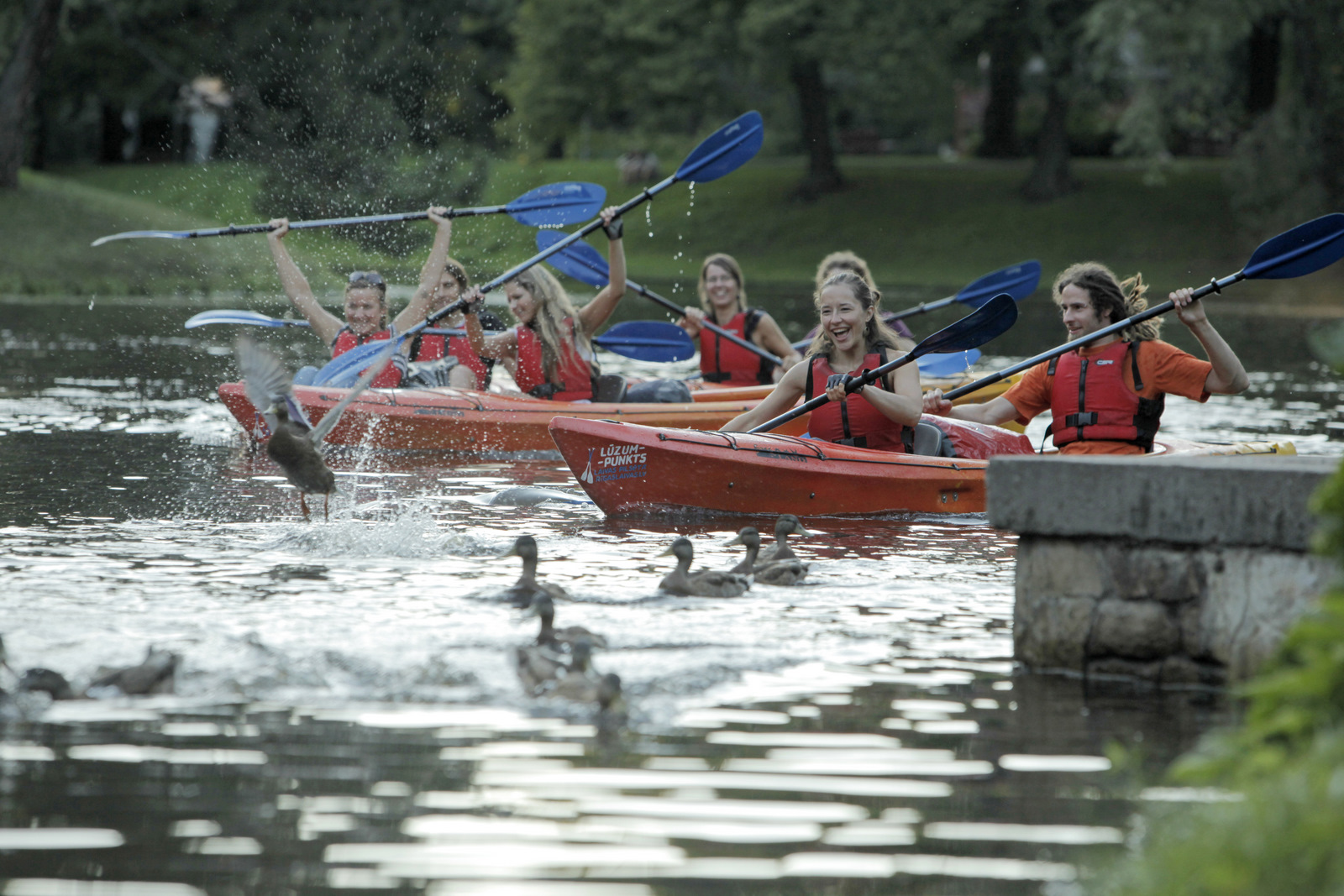 Lūzumpunkts - water tourism in riga