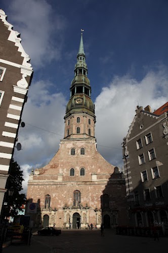 Observation desk in Riga