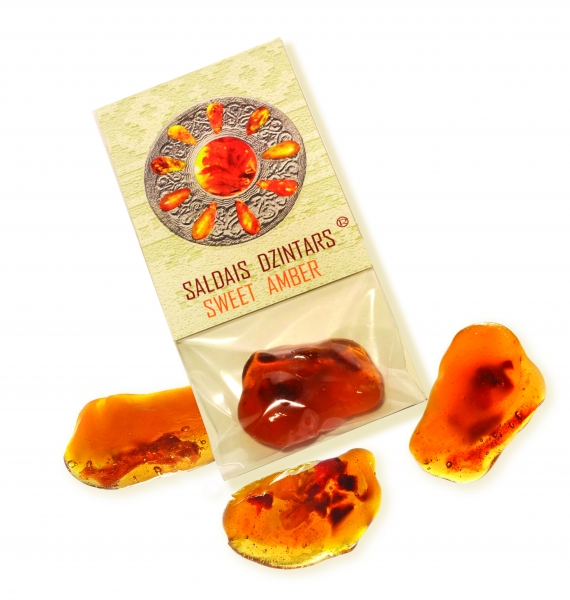 sweet amber - souvenir from Riga